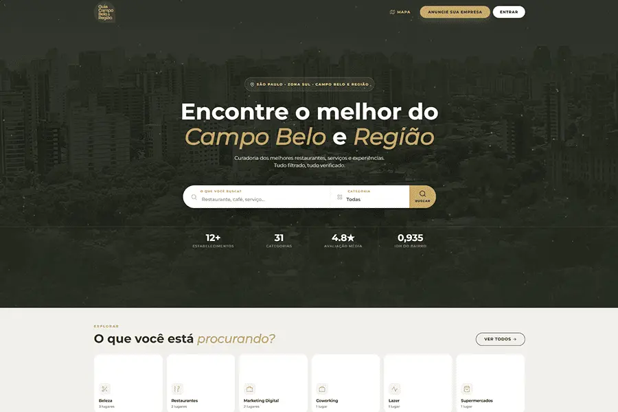 Guia Campo Belo e Região